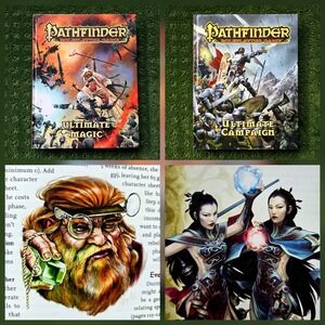 PATHFINDER Ultimate Magic Ultimate Campaign Book Lot